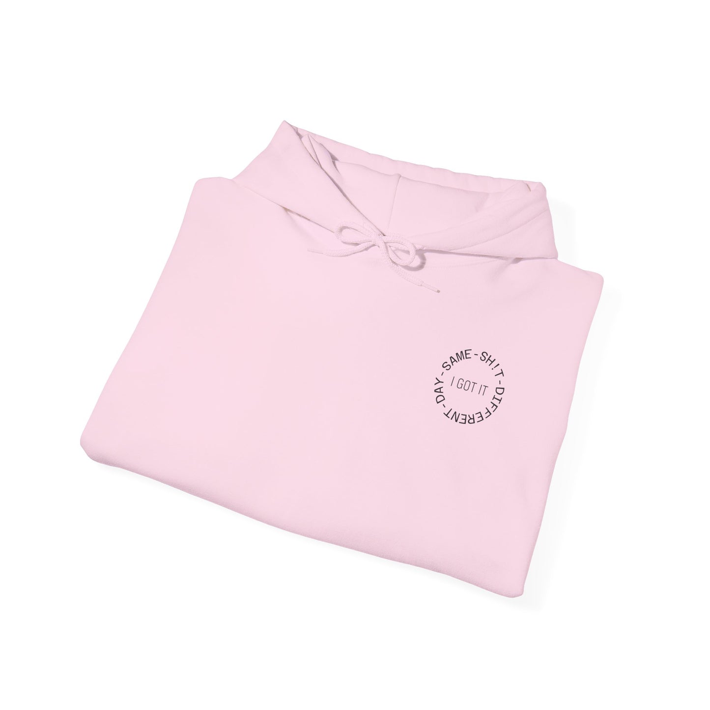 Casual Motivation Hoodie - Perfect for Everyday Wear, Gift for Friends, Cozy Loungewear, Unique Statement Sweatshirt, Work-from-Home Style