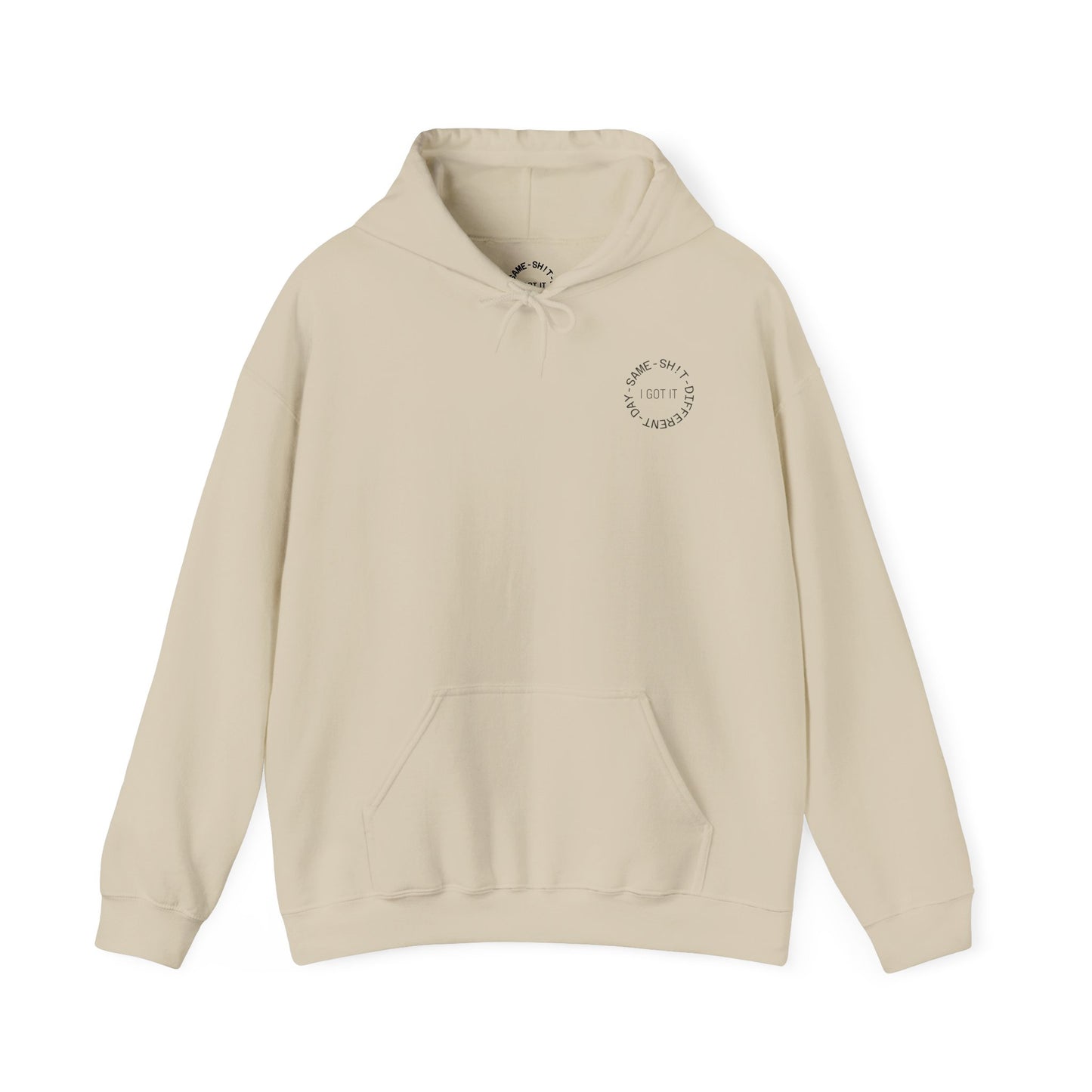 Casual Motivation Hoodie - Perfect for Everyday Wear, Gift for Friends, Cozy Loungewear, Unique Statement Sweatshirt, Work-from-Home Style