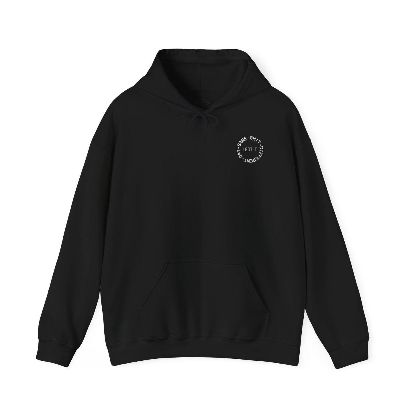 Casual Motivation Hoodie - Perfect for Everyday Wear, Gift for Friends, Cozy Loungewear, Unique Statement Sweatshirt, Work-from-Home Style