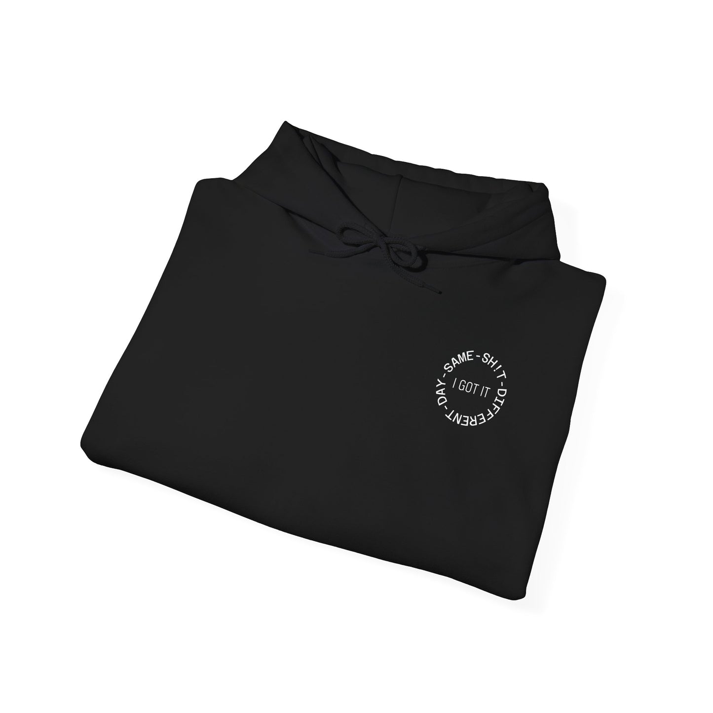 Casual Motivation Hoodie - Perfect for Everyday Wear, Gift for Friends, Cozy Loungewear, Unique Statement Sweatshirt, Work-from-Home Style