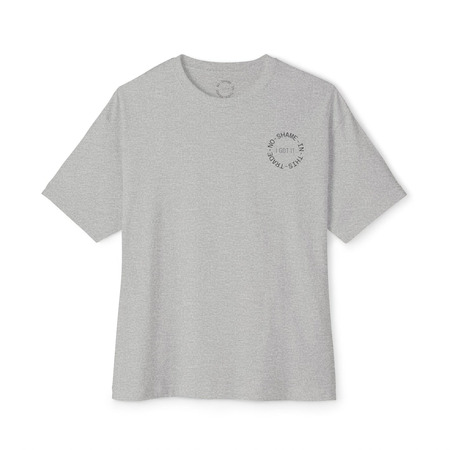 Unisex No Shame Oversized Boxy Tee