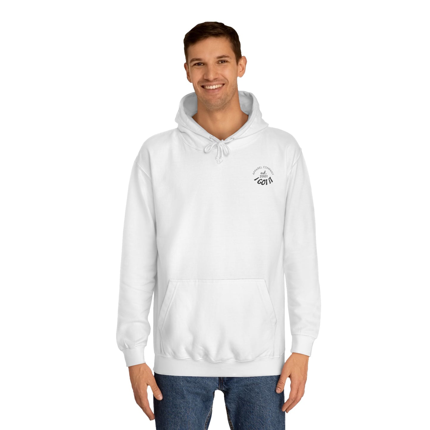 Unisex College Hoodie with Graffiti Design - Same Shit Different Day, Casual Wear, College Students, Streetwear, Gift Idea