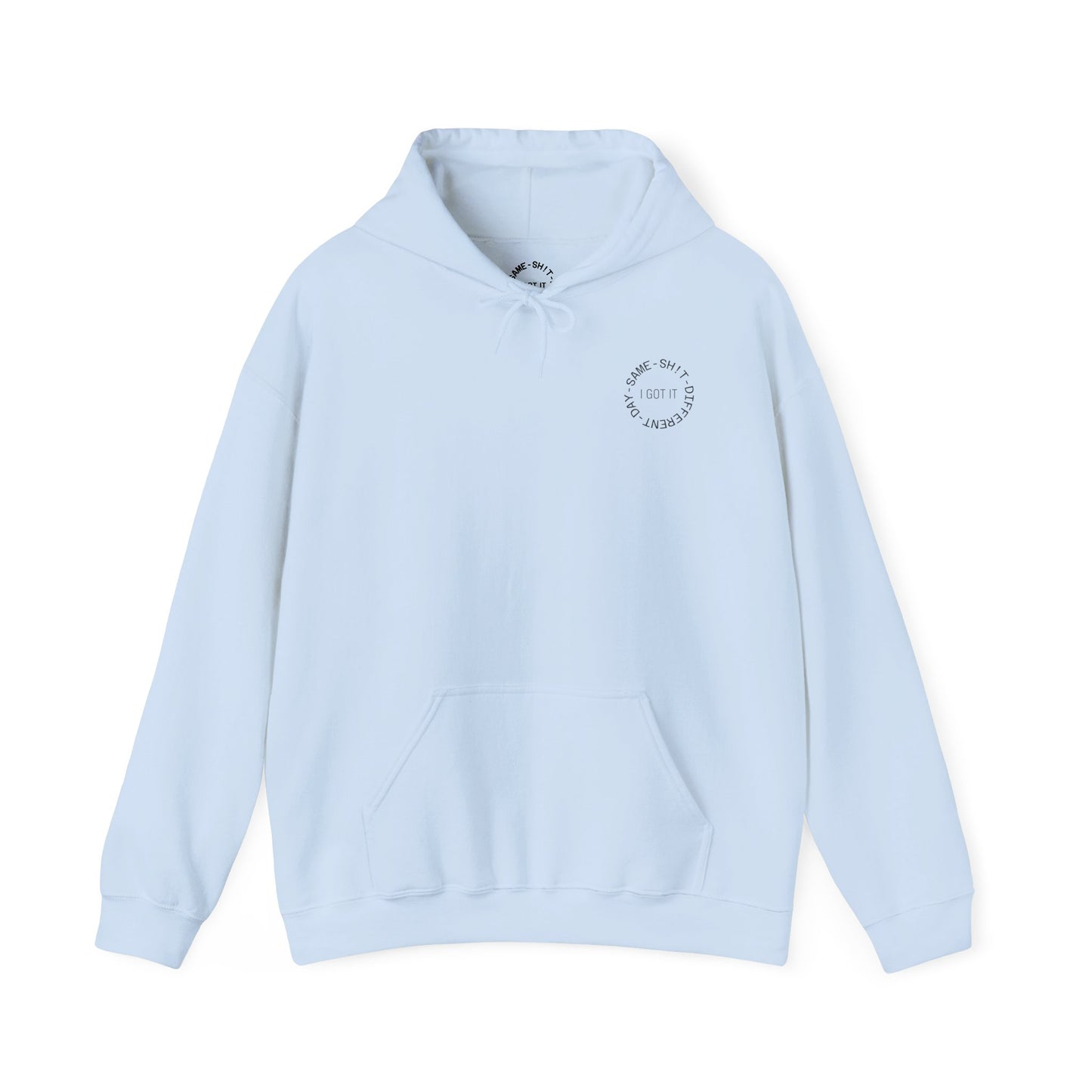 Casual Motivation Hoodie - Perfect for Everyday Wear, Gift for Friends, Cozy Loungewear, Unique Statement Sweatshirt, Work-from-Home Style