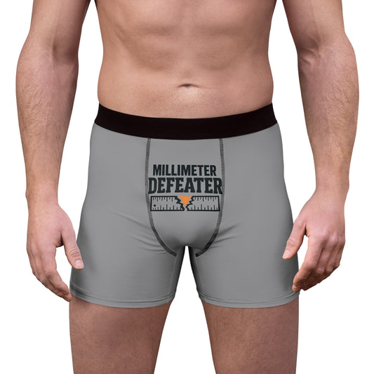 Men's Boxer Briefs - Millimeter Defeater Design, Comfortable Underwear for Men, Gift for Him, Fun Menswear, Everyday Essentials, Funny [...]