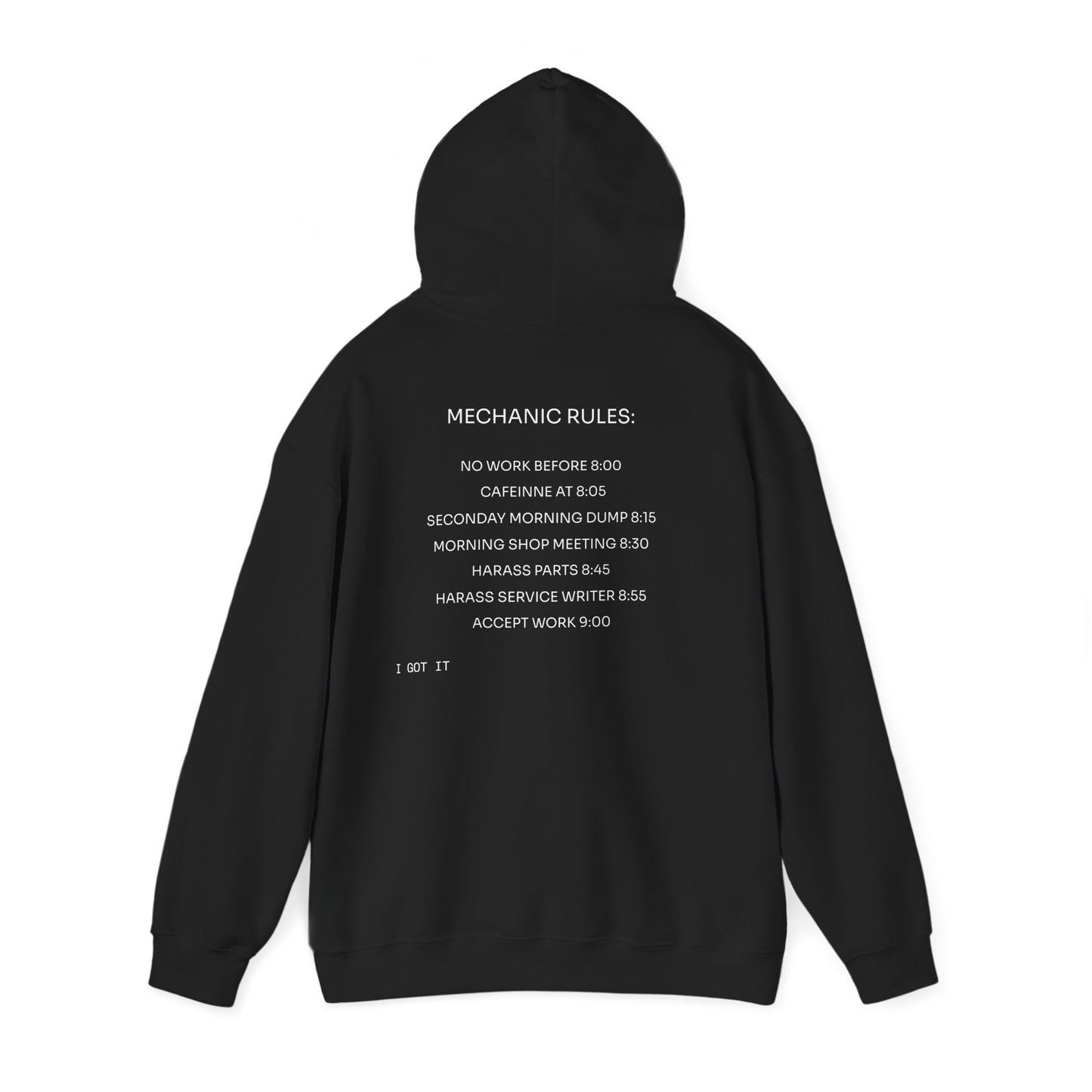 Casual Motivation Hoodie - Perfect for Everyday Wear, Gift for Friends, Cozy Loungewear, Unique Statement Sweatshirt, Work-from-Home Style